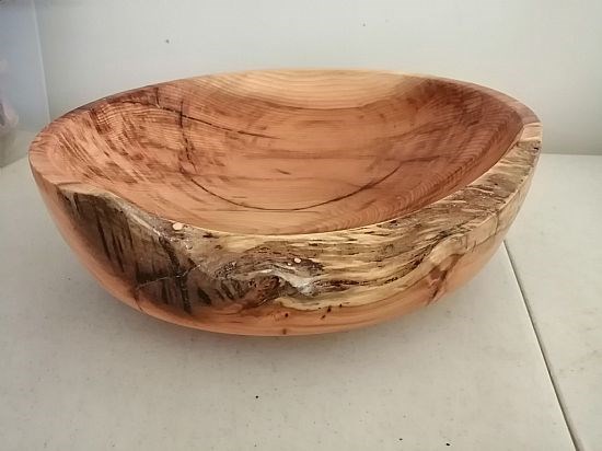 #451 Yew Fruit Bowl. 