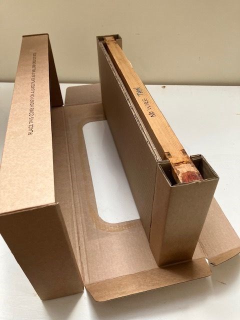 3 x Honey Frame Packaging and Stands  (inc delivery)