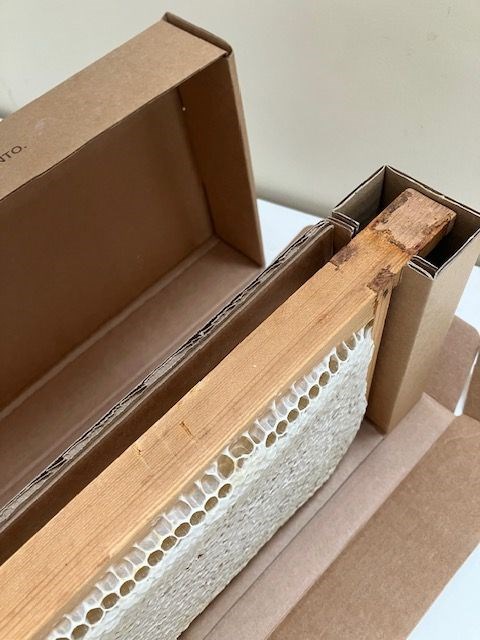5 x Honey Frame Packaging and Stands  (inc delivery)