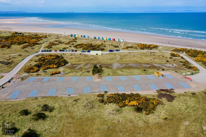 Car Park looking NW