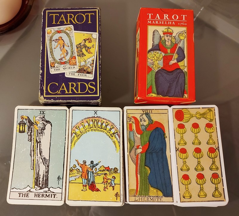 Spanish Rider-Waite Tarot Cards