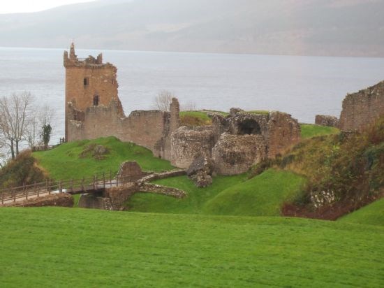 Urquhart Castle on Loch Ness
