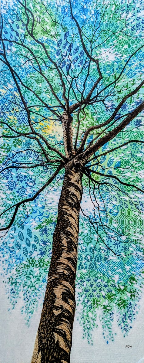 Summer Birch Tree