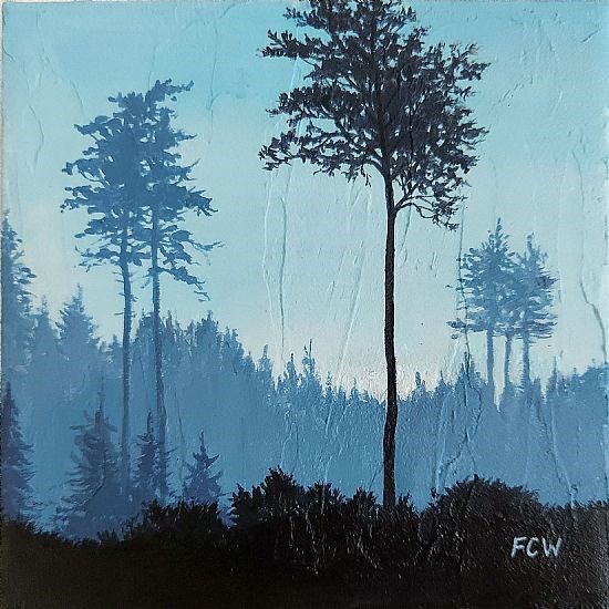 Blue Mist Forest