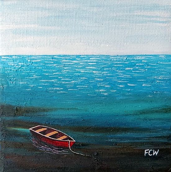Small Red Boat