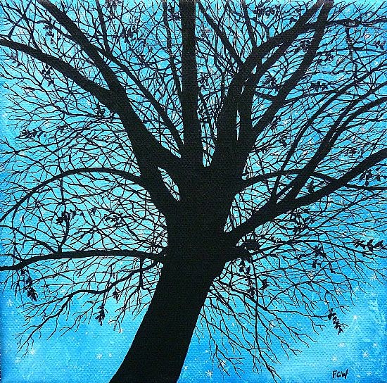Blue Starlight Tree