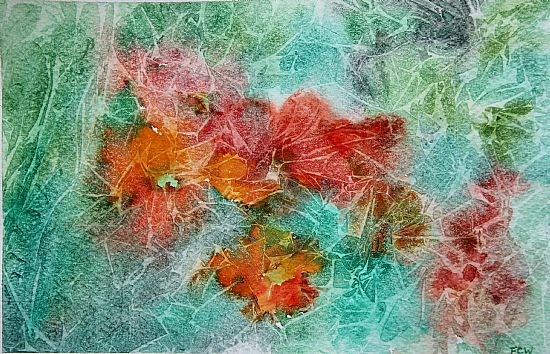 Abstract Nasturtiums II