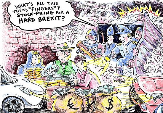 Stockpiling for a hard Brexit
