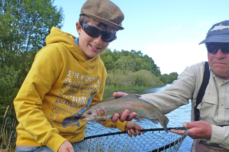 Trout Fishing Instruction - Stoneyfield Lochs