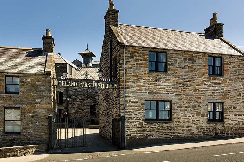 Highland Park Distillery in Kirkwall