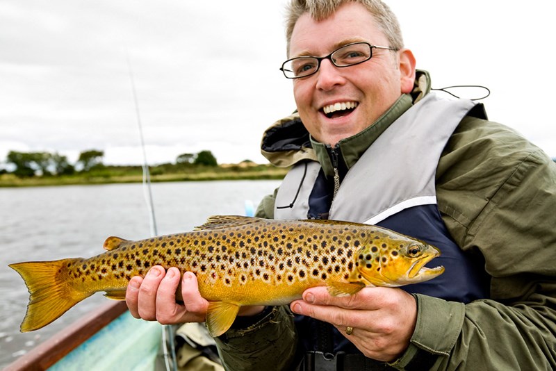 Guided trout fishing - Loch Eye