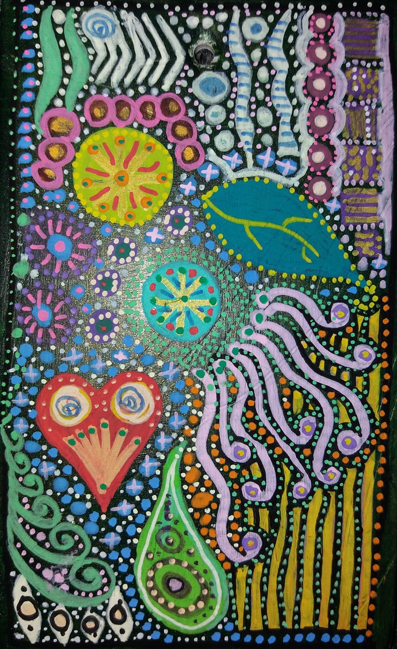 PF13 Heart Mini Abstract 