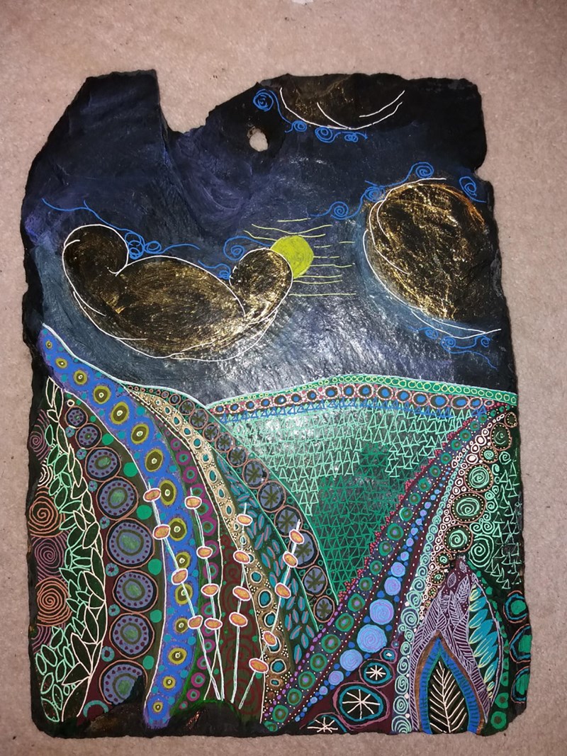 SA19 Argyll Summer Landscape