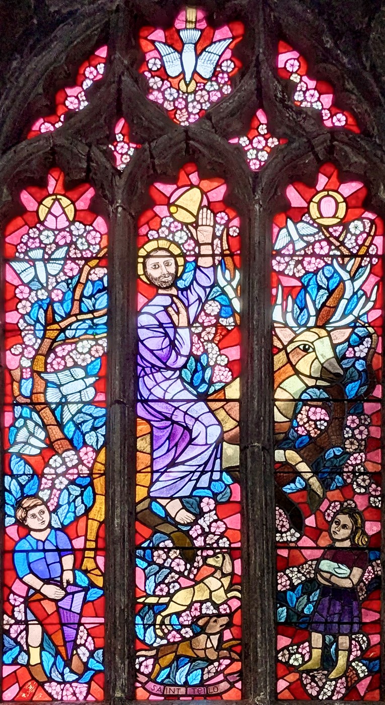 St Teilo Riding Stag