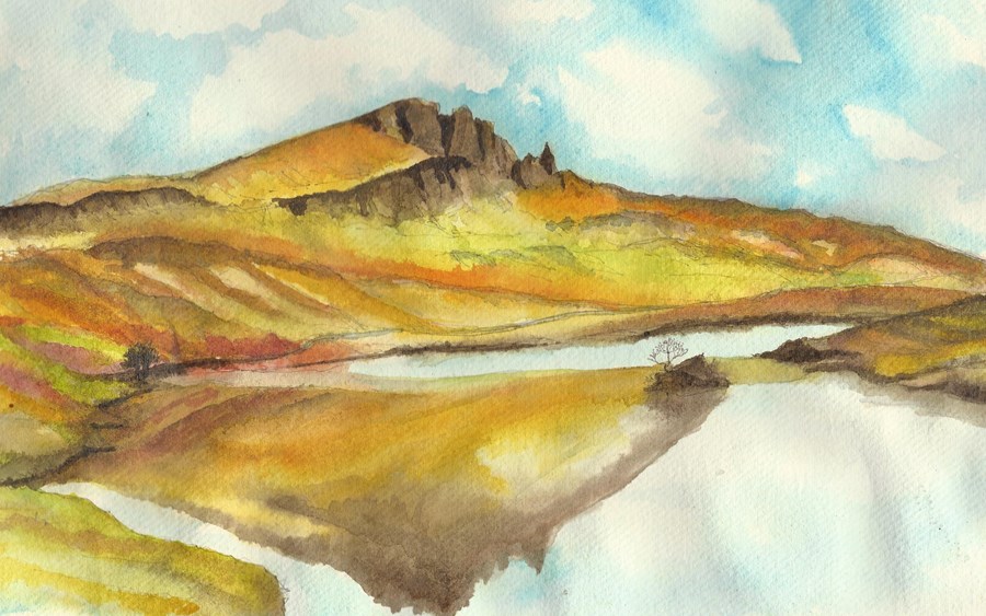 Skye (ink; image courtesy of Rod Stent)