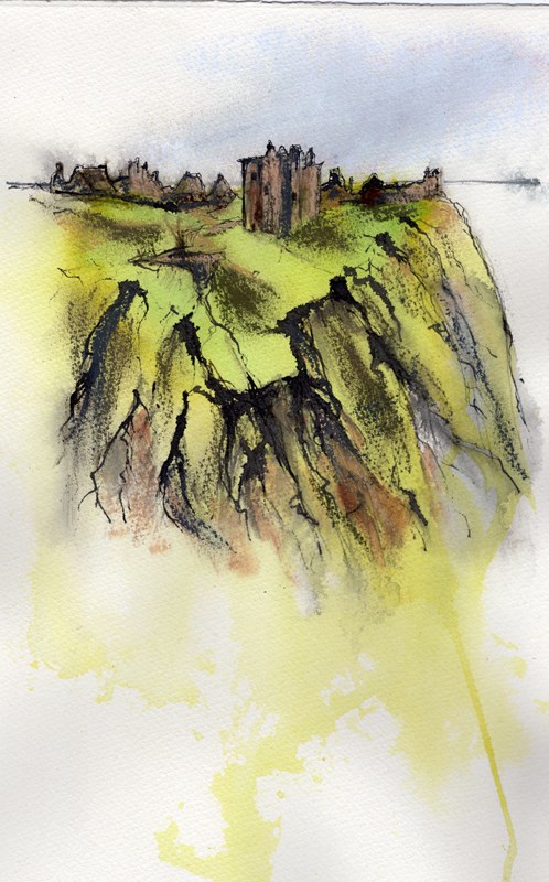 Dunnottar Castle (ink)