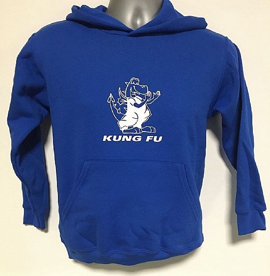 Kids Royal Blue Hoodie Front