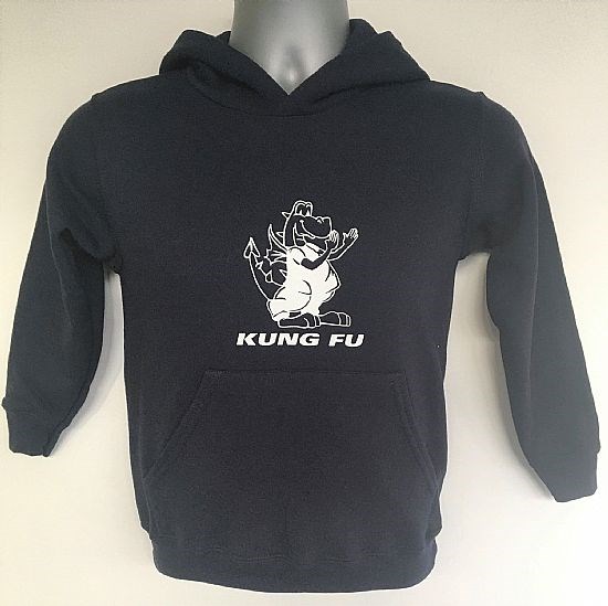 Kids Deep Navy Hoodie Front