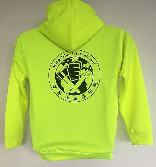 Kids Neon Yellow Back