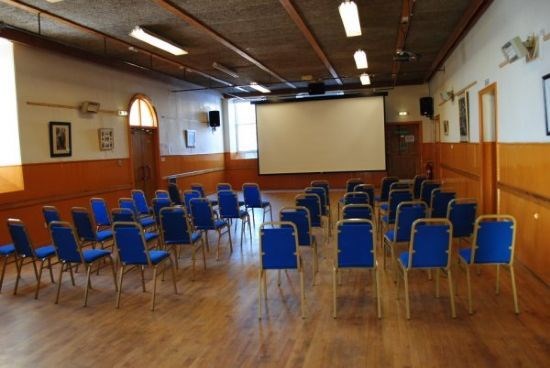 Main Hall - Cinema Set Up (Before refurb)