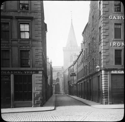 Perth's Kirkgate in the 19th century.