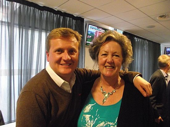 Maggie and Aled Jones 