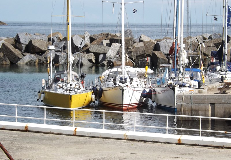 5. Boats at Fair Isle
