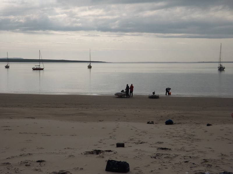 17. Back to boats at anchor