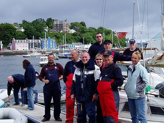 Crews at Tobermory