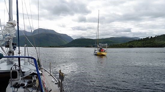 Approaching Corpach