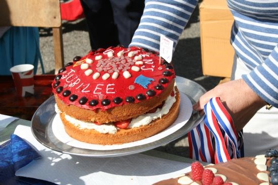 Another yummy jubilee theme inspired cake