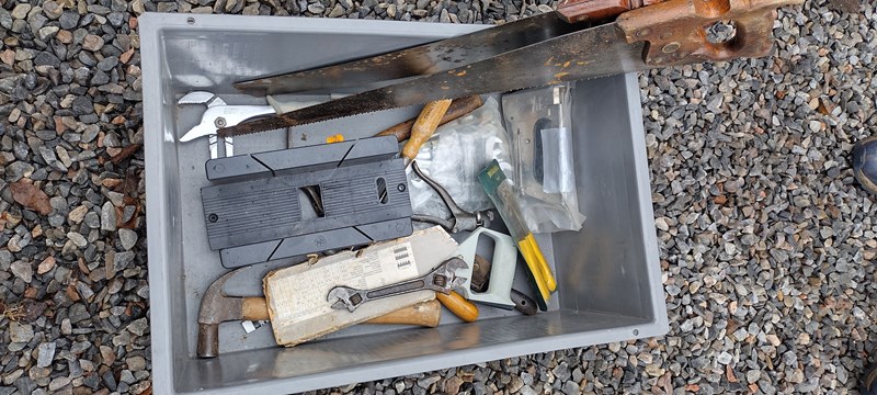 Assorted Tools in a Box