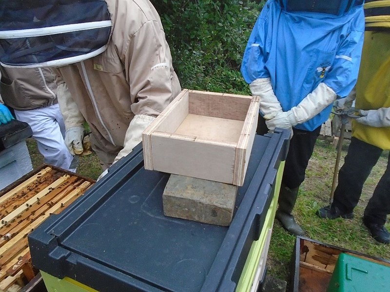 This box is an essential part of the experiment.