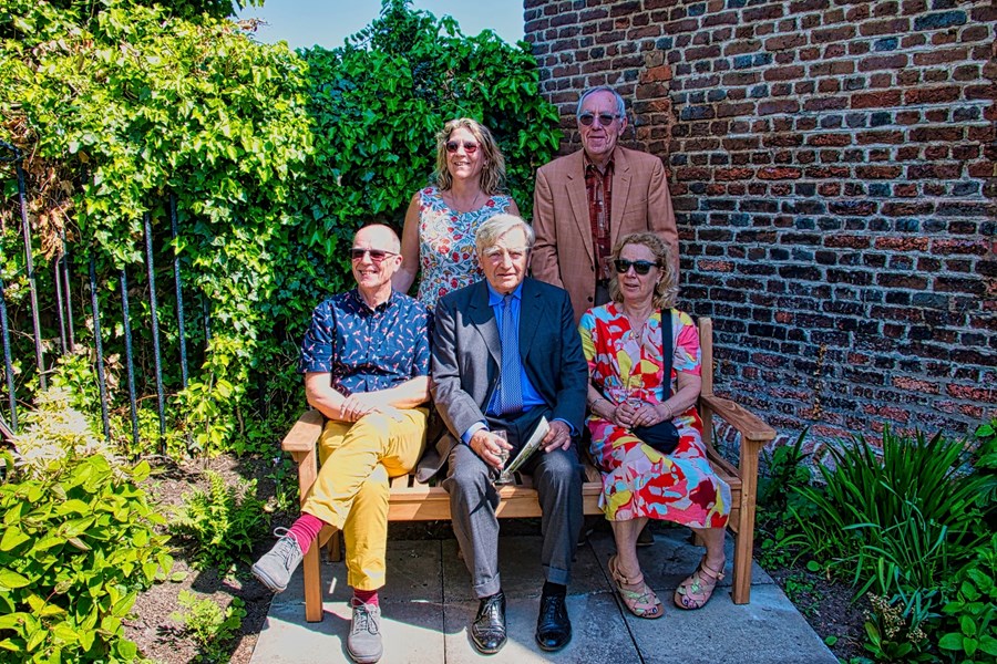 Maureen's family with Lord Middleton