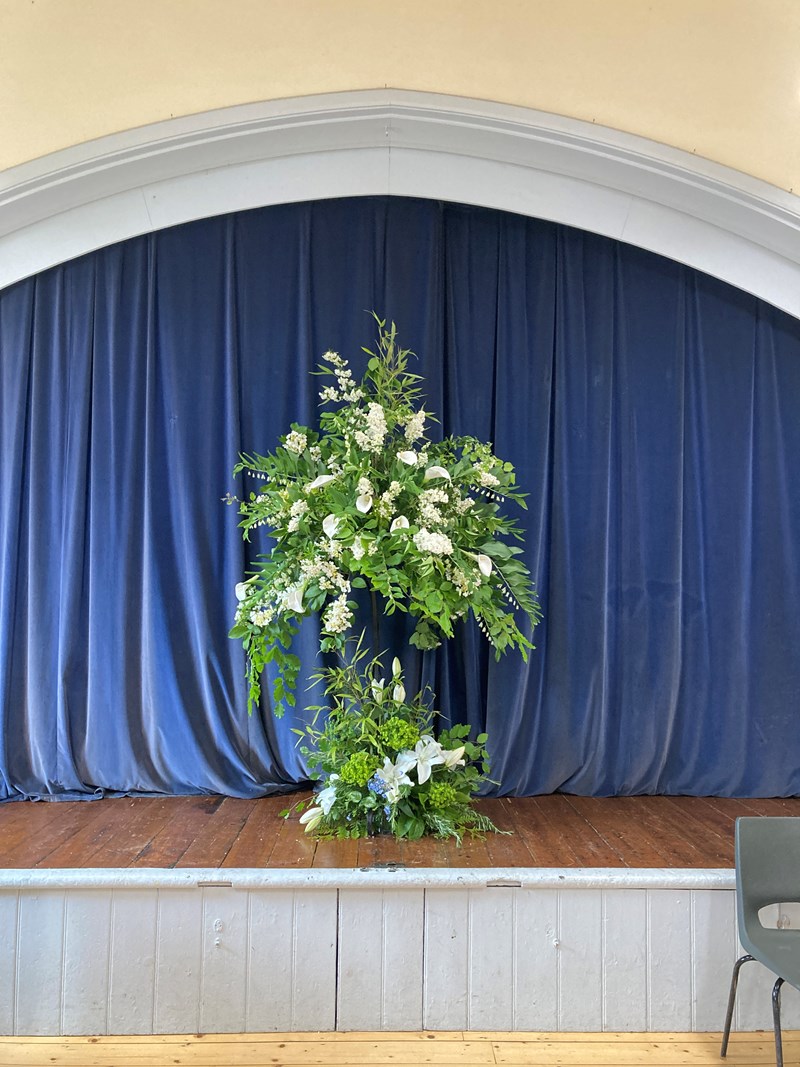 Thanksgiving Reception floral decoration