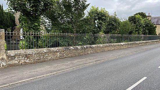 Photo of cemetery Railings