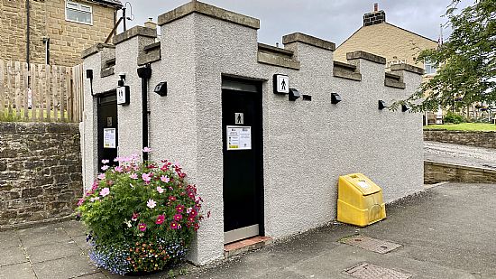 Photo of public toilets