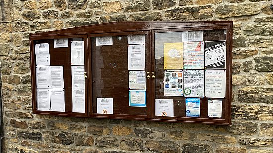 Photo of Lockup Lane Notice Board