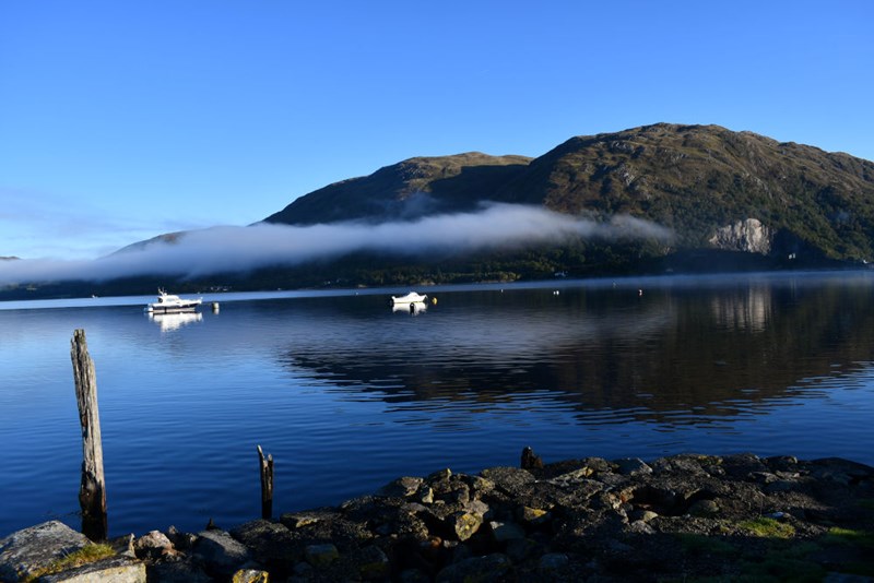 Image looking from Kelly's Pier towards some of the moorings