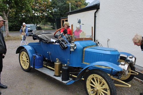 Stanley Steamer a Very Thirsty NC500 Visitor