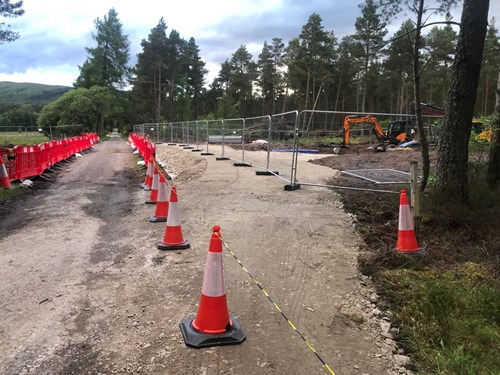 Strathgarve Mains Update on Coupe 41 Felling and Western Isles HVDC Prep Work!