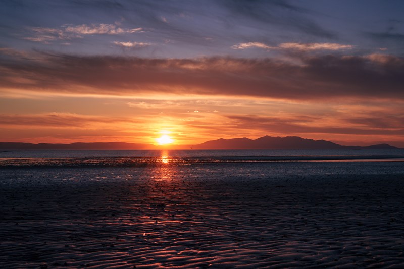 Sunset Isle Of Arran