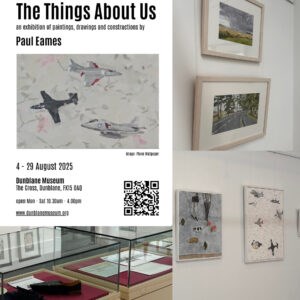 August 2025 Exhibition of paintings, drawings and constructions by Paul Eames