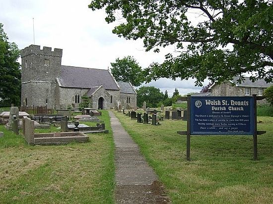 Welsh St. Donats Church