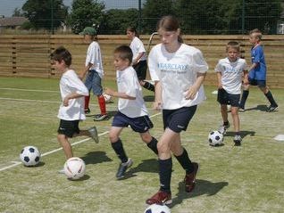 FOTTBALL GIRLS AND BOYS