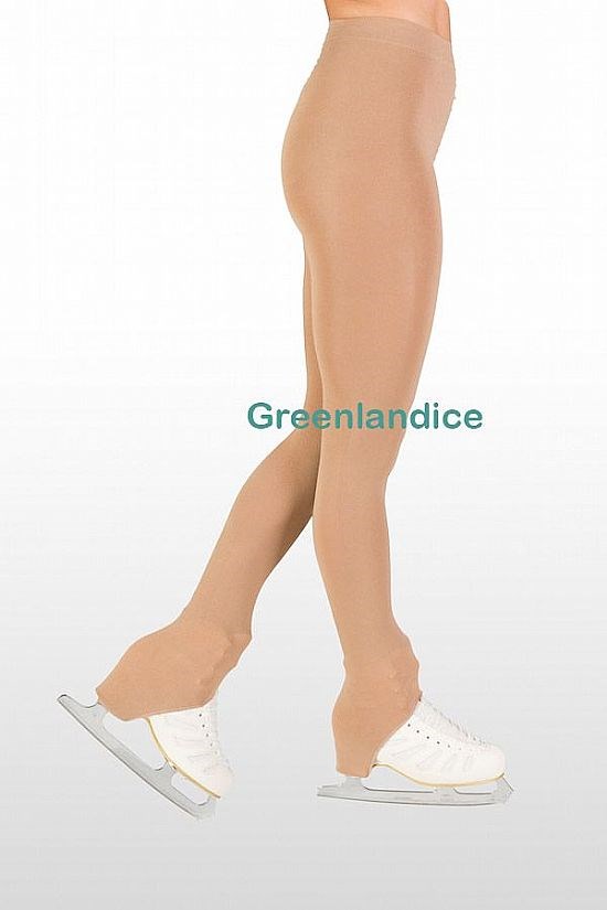 Over Heel 100 denier Light Toast