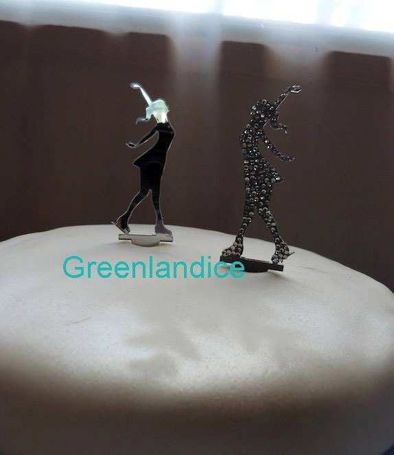 Ice Skater Cake Topper £12 each