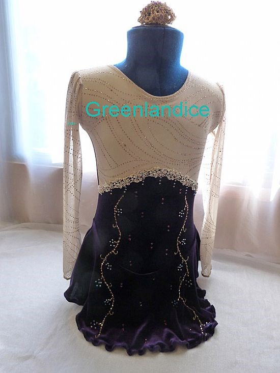 Lettie design in Purple/ Cream CXS