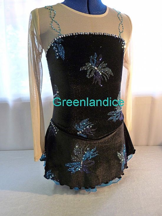 Sophie design in Black/Turquoise