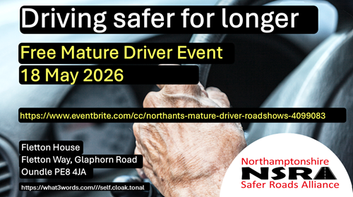 Free Mature Drivers Event - 18th May